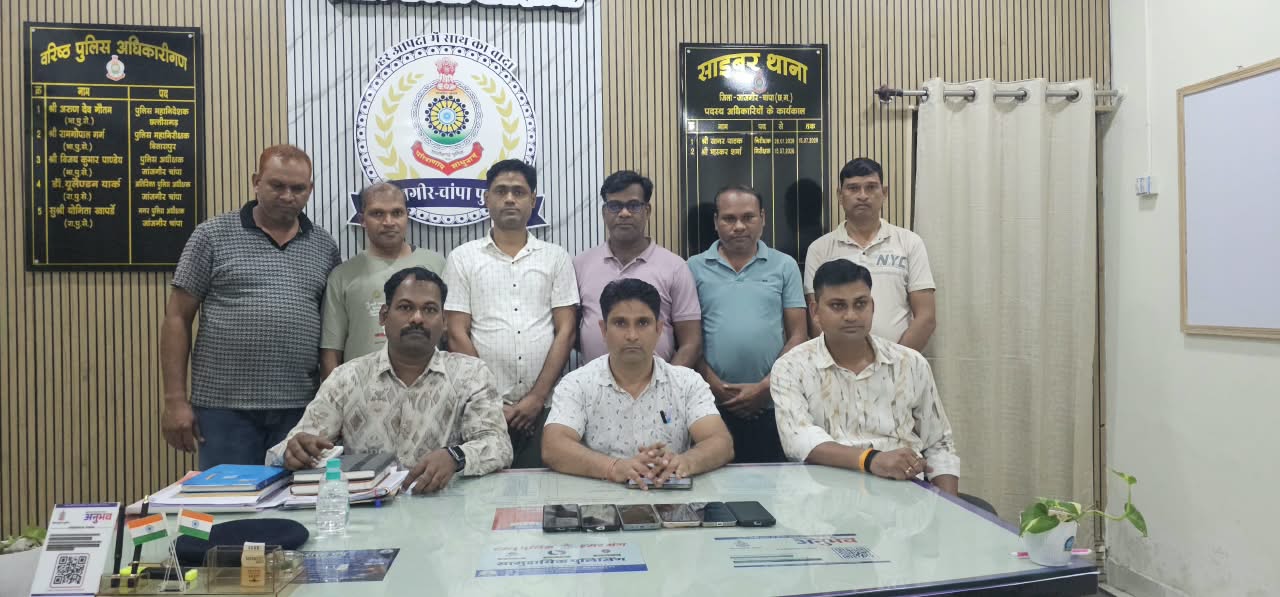 ‘BDG’ऑनलाईन सट्टा ऐप के जरिए अवैध कारोबार चलाने वाले अंतर जिला/स्थानीय नेटवर्क का पर्दाफ़ाश