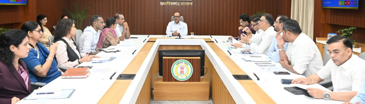 रायपुर : मुख्य सचिवों के राष्ट्रीय सम्मेलन की तैयारियों को लेकर छत्तीसगढ़ में उच्च स्तरीय बैठक संपन्न